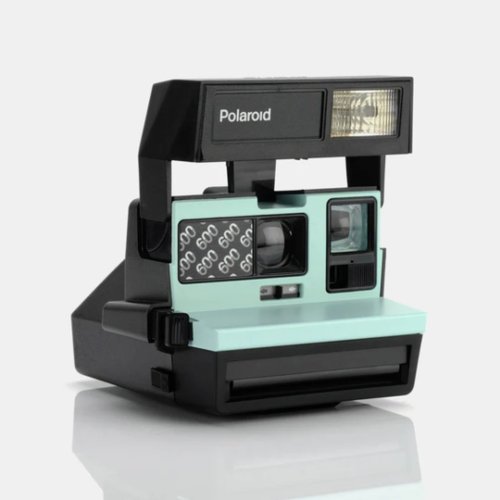Polaroid ポラロイド】600 Arctic ブルーインスタントカメラ