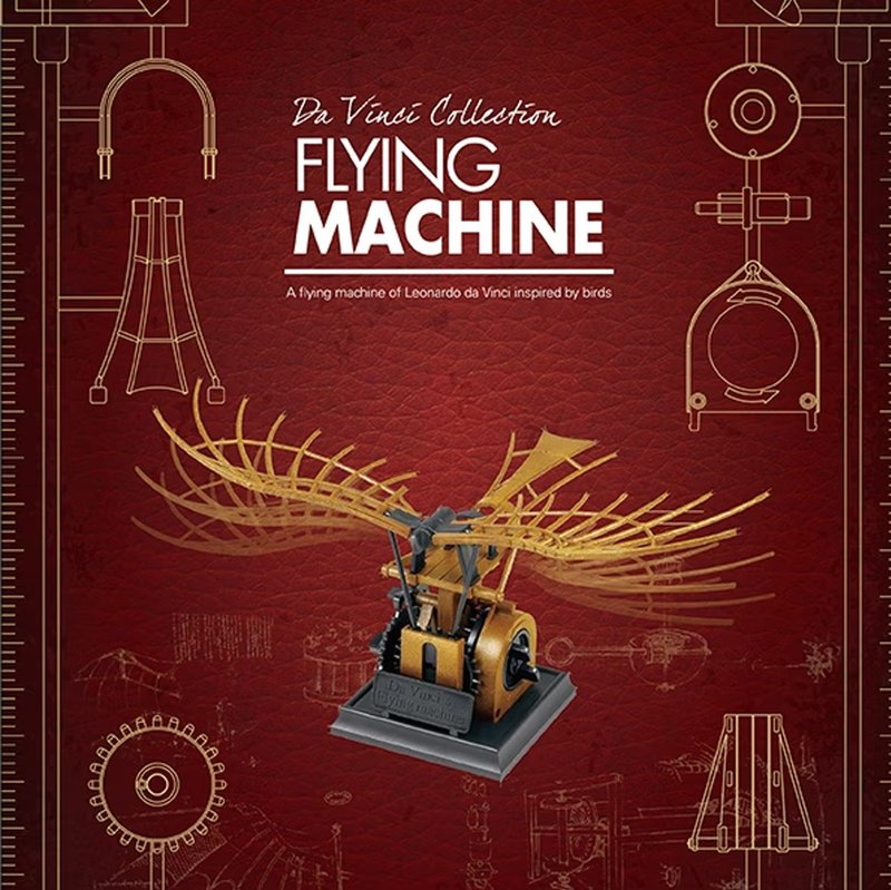 Save Da Vinci-Flying Machine DIY Assembly Model to your collection - Other - Plastic 