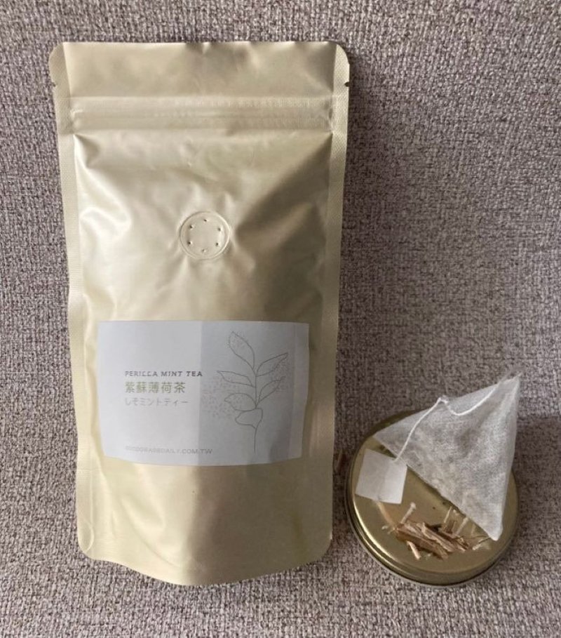 紫蘇薄荷茶 提升保護力 - 金虎版 - 茶葉/茶包/水果茶 - 其他材質 金色