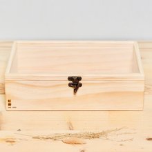 シンプルな透明蓋付き木箱 No.1 [23 x 15 x 8.7] - あなたの家に