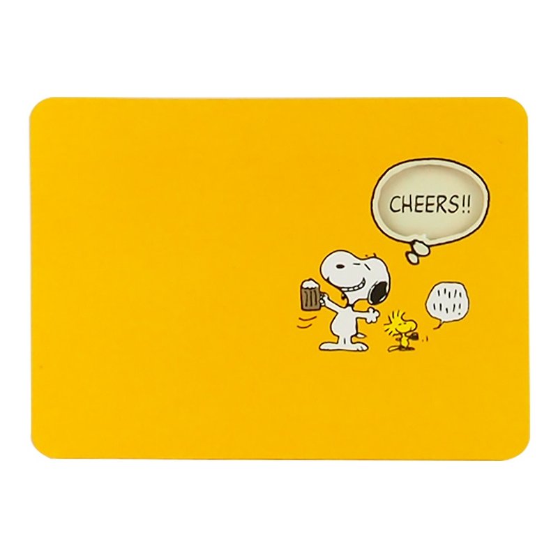 ! ◤ so happy we Cheers |! Pop-up Card Snoopy | JP - Cards & Postcards - Paper Yellow