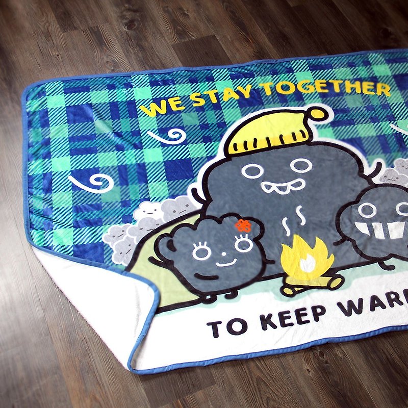 Dustykid Blanket  Stay Together - Blankets & Throws - Other Materials Blue