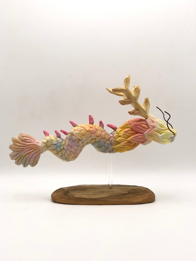 The dragon of fortune - 擺飾/家飾品 - 木頭 
