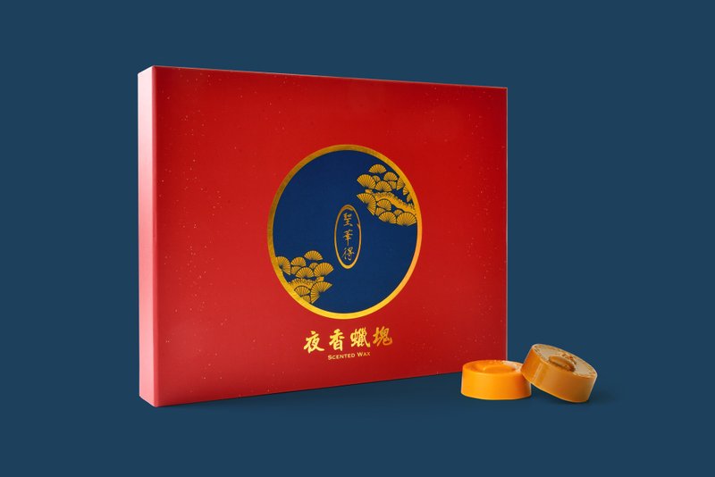 淨香貢燭禮盒(12入) - 香氛蠟燭/燭台 - 蠟 紅色