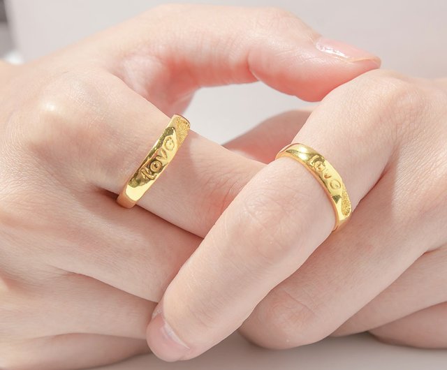 Gold ring for on sale proposal