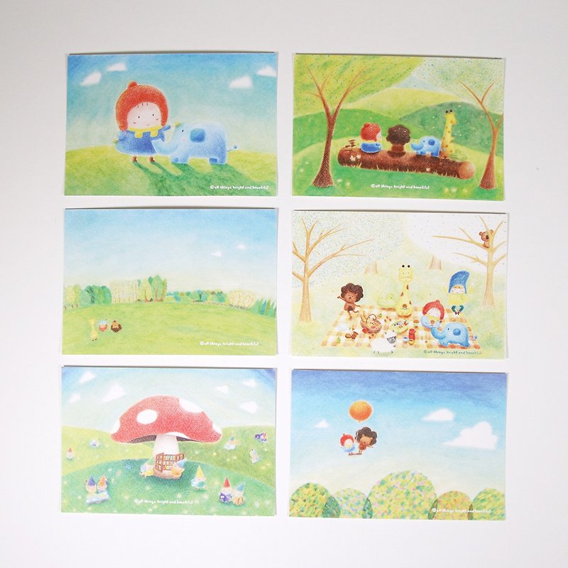 Kyoto postcard set - การ์ด/โปสการ์ด - กระดาษ หลากหลายสี