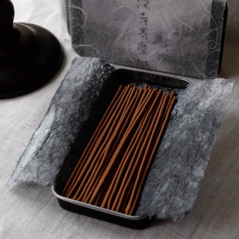 Shensi Qingchen handmade incense sticks 30 pieces - น้ำหอม - วัสดุอื่นๆ สีนำ้ตาล