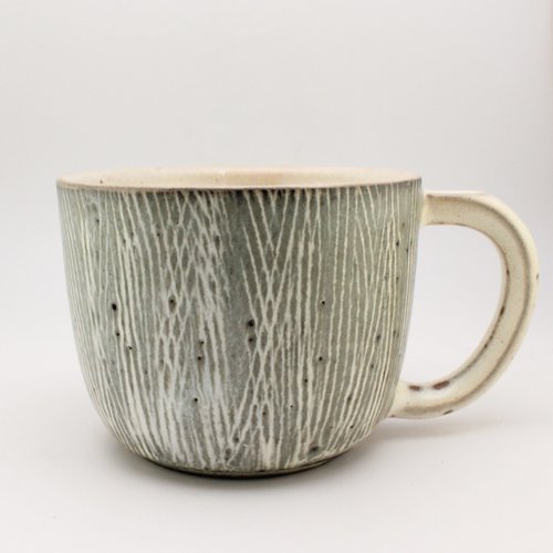 金陶囍 Gentle Smithing 紺青之流系列– 大容量拉壞手感陶瓷杯 咖啡杯 茶杯 陶瓷 馬克杯