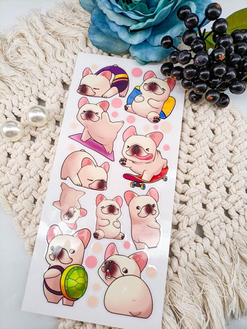 ME217_08 乾式轉印貼紙Transfer Stickers - 貼紙 - 塑膠 多色
