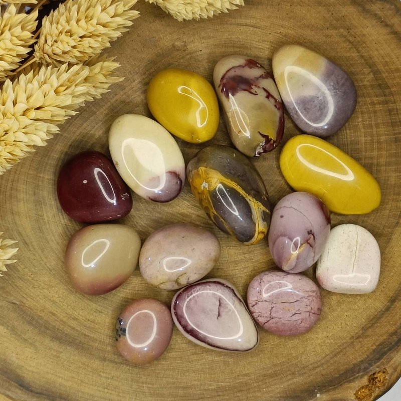 魔凱石B(Mookaite)澳洲碧玉、穆凱特石、莫哥石、摩卡石或蛋黃石 - 擺飾/家飾品 - 半寶石 