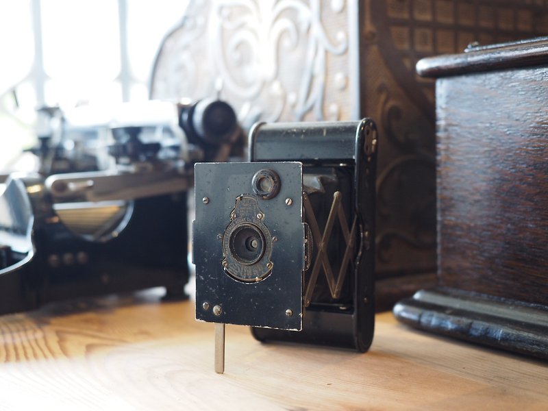 1913年美國Kodak 柯達袖珍蛇腹相機 - 其他 - 其他金屬 黑色