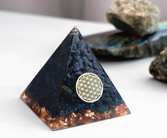 Sea Side Power selling with Smokey Quartz Small Orgonite