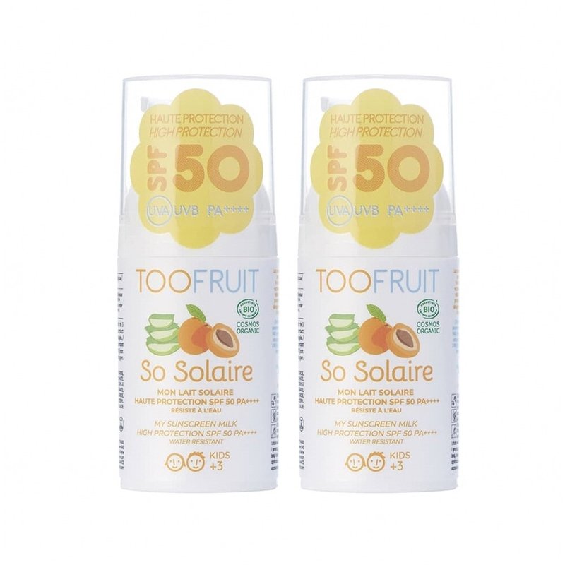 Toofruit 1,2,3 SOLEIL Mineral Sunscreen - โลชั่น - วัสดุอื่นๆ สีส้ม