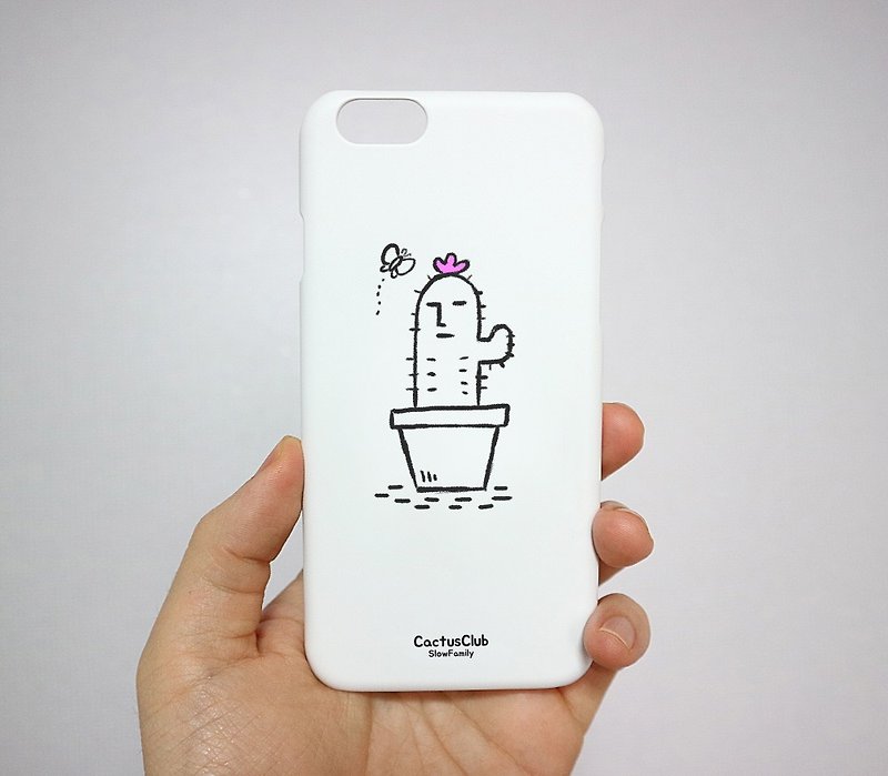 Cactus Phone Case, iPhone, Galaxy, LG , Art Character Cute - เคส/ซองมือถือ - พลาสติก หลากหลายสี