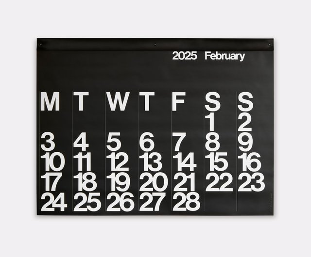 [美品]stendig 2025ビッグサイズカレンダー moma 美品]stendig 2025ビッグサイズカレンダー moma
