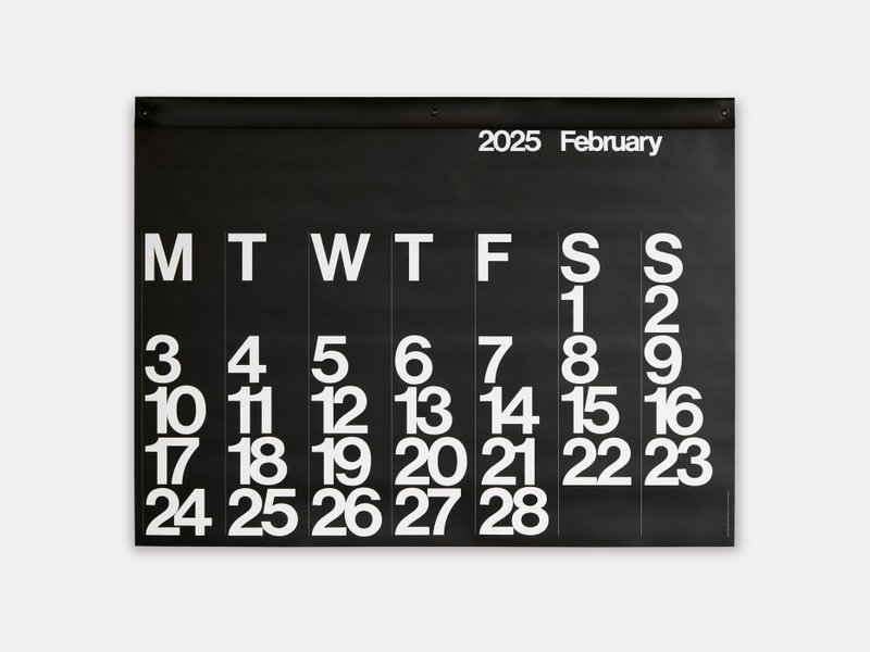 Stendig Calendar 2025 - Calendars - Paper White