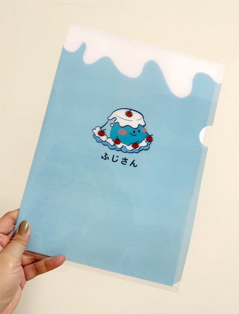 FUJI CAKE富士山蛋糕單層L文件夾 - 文件夾/資料夾 - 其他材質 多色