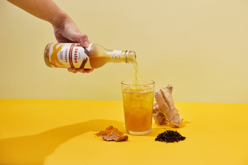 Zestea生薑薑黃康普茶 300ML*12瓶 (無添加、富含益生菌) - 茶葉/茶包/水果茶 - 新鮮食材 