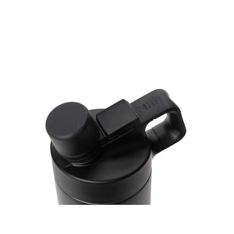 【新品上市】MiiR  磁吸掀蓋 運動瓶蓋 - 經典黑 (配件不含瓶身) - 保溫瓶/保溫杯 - 塑膠 黑色