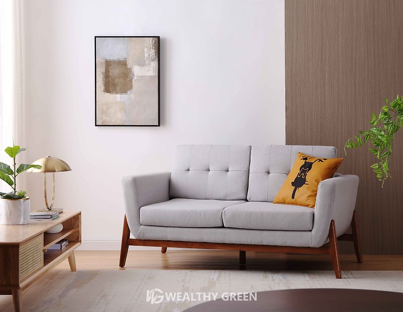Wesgreen Nordic solid wood skeleton design industrial classic sofa - เก้าอี้โซฟา - ไม้ 