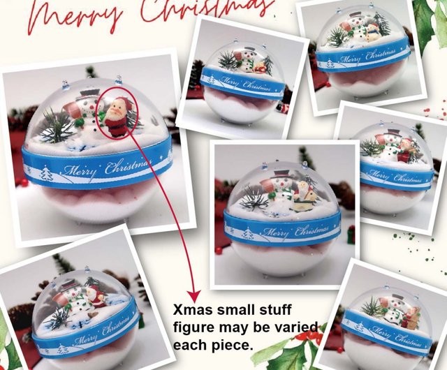 Christmas Snowman Gifts Snow Globe Merry Christmas & Happy New Year  Blessing - Shop patcherdesign Items for Display - Pinkoi