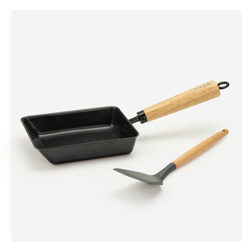 [Black Liuche limited special offer group] Five-layer pottery jade pottery + Silicone spatula - เครื่องครัว - โลหะ สีใส