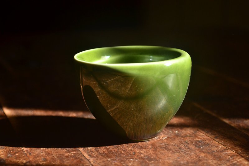 Xia Shu Green Liang Yipin Drinking Cup Hand-brewed Filter Cup Coffee Filter Cup Coffee Filter Mid-Autumn Gift Gift - เครื่องทำกาแฟ - เครื่องลายคราม สีเขียว