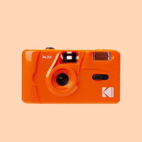 Kodak 柯達底片相機旗艦店 【Kodak 柯達】底片相機 M35-PAPAYA-木瓜色