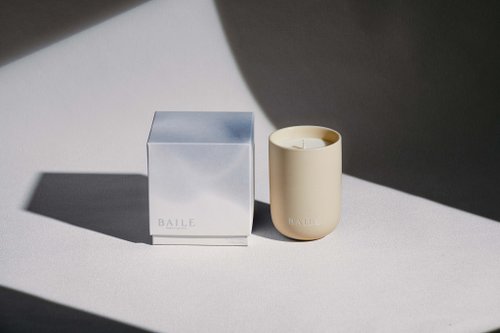 Baile 居家香氛 莫蘭迪色/陶瓷/大豆蠟香氛蠟燭【Orla】250g