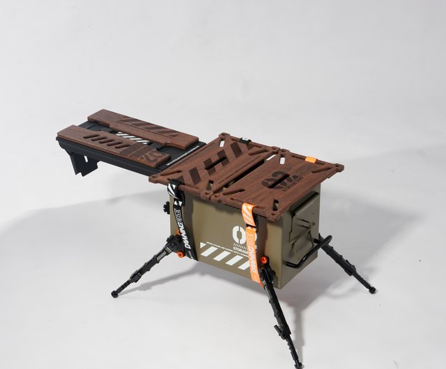 Large】Storage Dog Picnic Box【カーキ】タクティカルキャンプボックス | ミリタリーストレージテーブル - ショップ  Dawning Fire【公式】 キャンプ用品・ピクニックグッズ - Pinkoi
