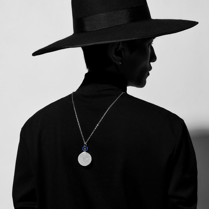 TIME:LESS:NESS - 1510 – The pocket watch (Pocket watch & necklace - Silver) - สร้อยคอ - โลหะ สีเงิน