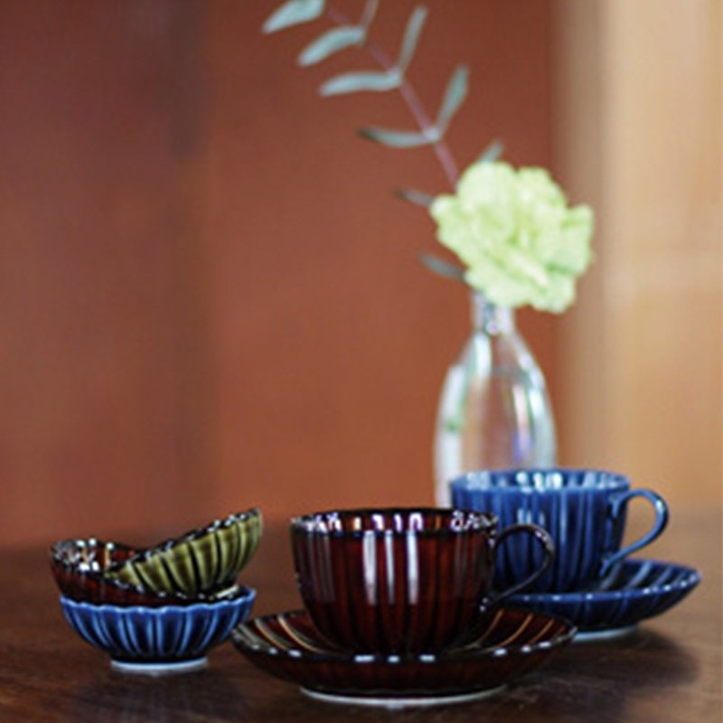 TOJIKI TONYA Mino under the Stone plate saucer coffee mugs (three colors) separate purchase - Teapots & Teacups - Porcelain 