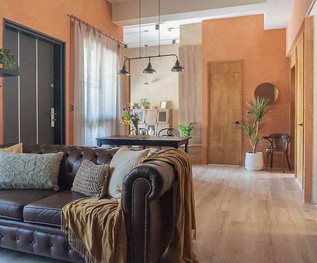 ホームスペース緑化デザイン】居間寝室（ロフィハウス付）|モロッコ風