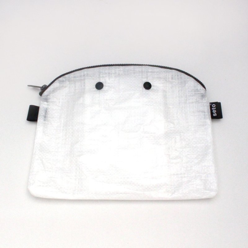 seto / creature bag / iPad case / Bag in bag / Case A5 / Clear - กระเป๋าเครื่องสำอาง - ไฟเบอร์อื่นๆ สีใส