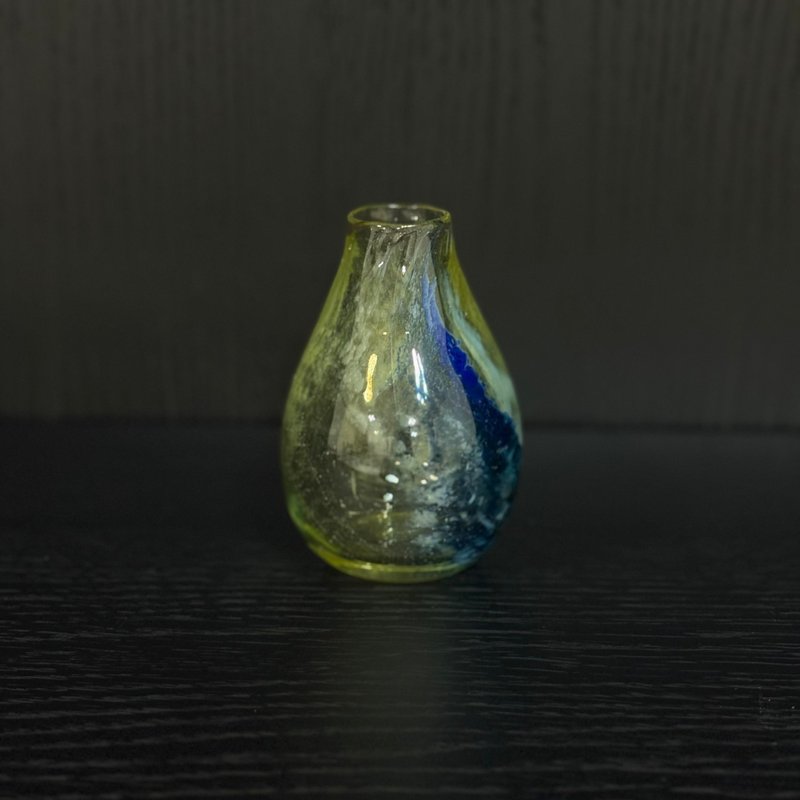 苔翠流墨玻璃花瓶 - 擺飾/家飾品 - 玻璃 