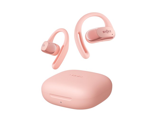 Shokz - OpenFit Air 新しいオープン Bluetooth ヘッドセット