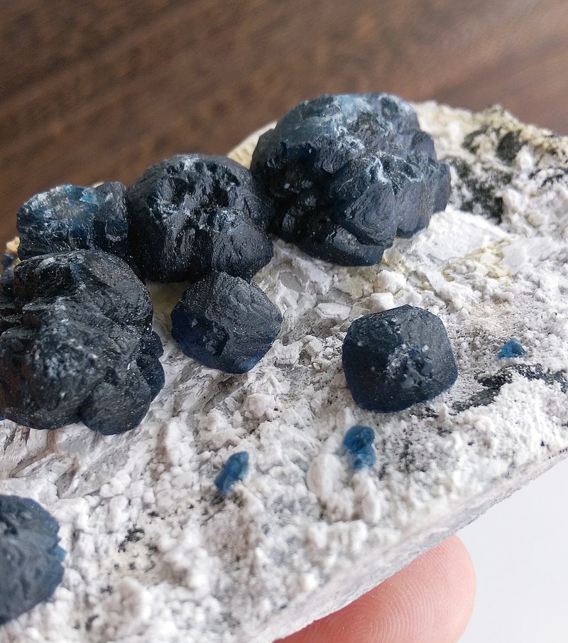Fluorite 內蒙古產地 藍莓螢石 天然礦石 原礦 - 擺飾/家飾品 - 其他材質 
