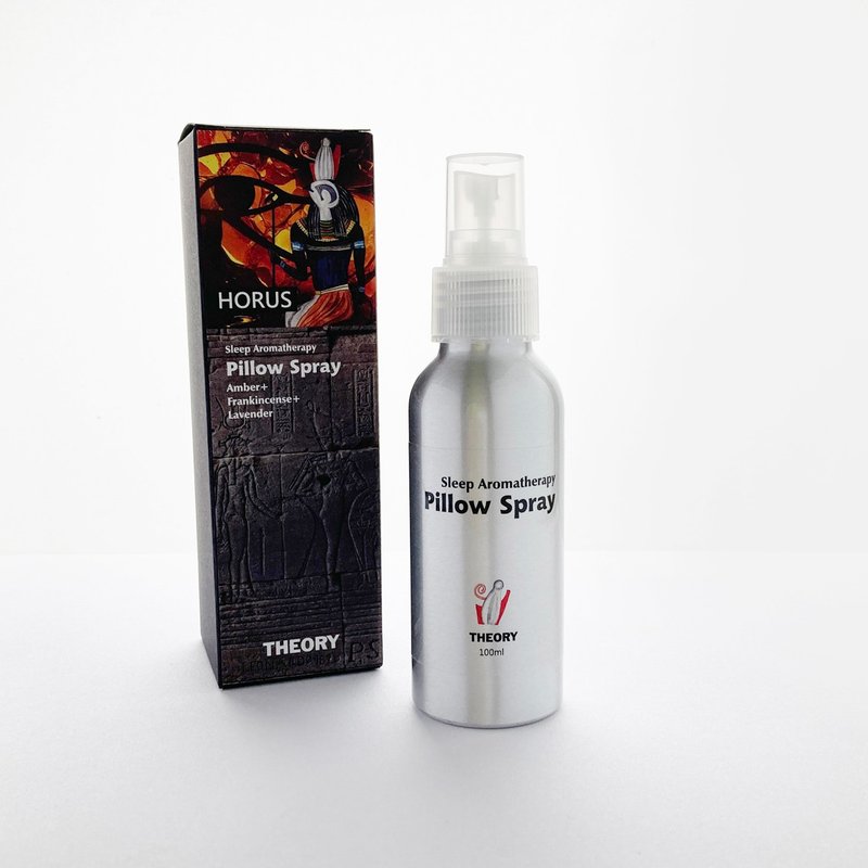 埃及系列-荷魯斯│琥珀乳香薰衣草精油枕頭舒眠噴霧│睡前抒壓 - 香氛/精油/擴香 - 精油 綠色