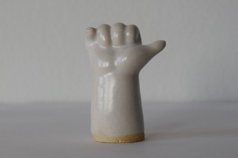 Ceramic Art Hand２ - Items for Display - Pottery 