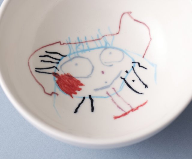 チャリティ企画】子供が絵付けした器【オーダーメイド】(12月30日発送