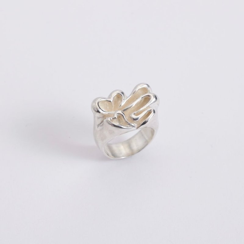 Love stamp Love stamp ring - แหวนทั่วไป - เงินแท้ 