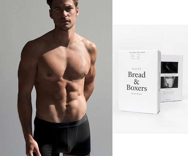 Bread&boxers Underwear for men - Black boxer briefs