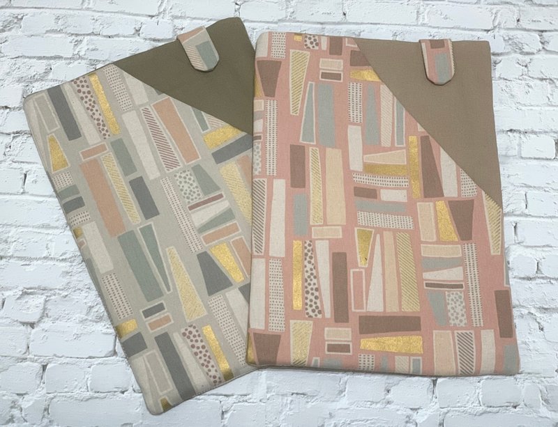 Colorful Brick Upright Mac/Laptop Sleeve - Laptop Bags - Cotton & Hemp Multicolor