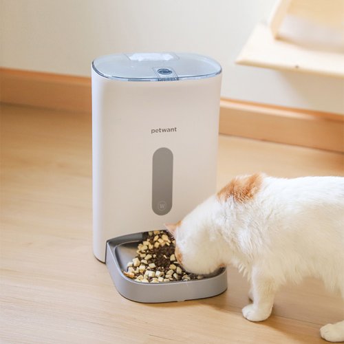 PETWANT Automatic Pet Feeder WiFi Version F11 W Shop petwant tw Pet Bowls Pinkoi