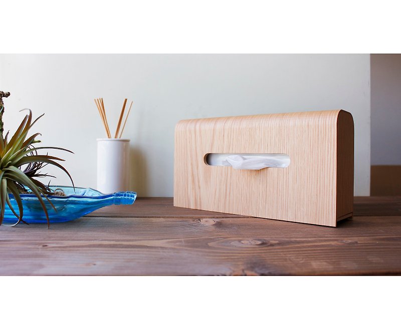 日本 yamato japan純手工木製3 way 北歐風格 面紙盒-二色 - 面紙盒 - 木頭 