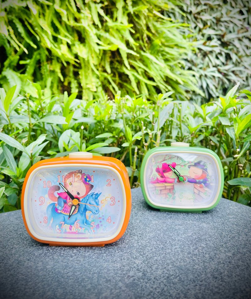 眼球先生復古鬧鐘 - 時鐘/鬧鐘 - 塑膠 綠色