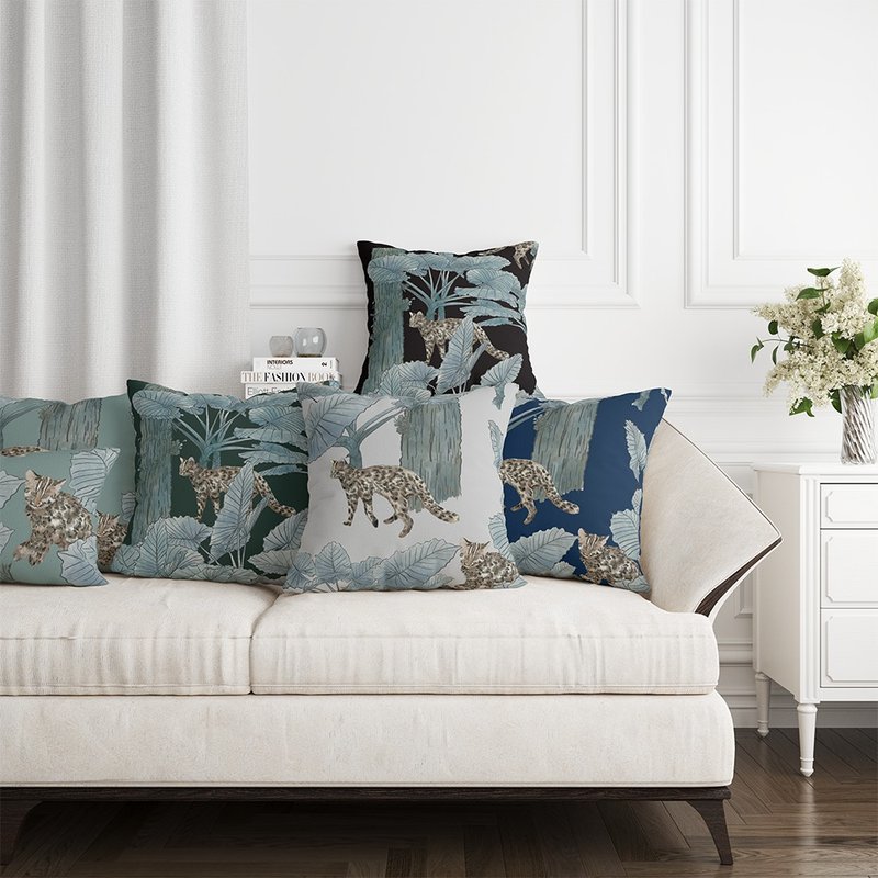 品牌設計抱枕套 虎姑婆 (三個一組) - 枕頭/抱枕 - 聚酯纖維 