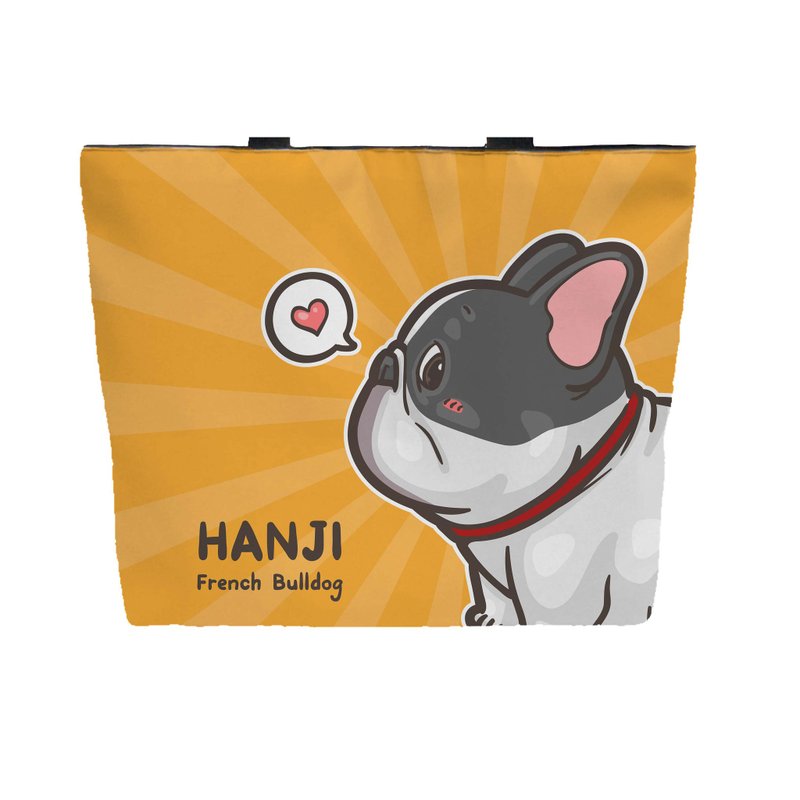 One Magic Fighting Hanji Series Tote Bag【Hangji Diudiu】 - กระเป๋าแมสเซนเจอร์ - ผ้าฝ้าย/ผ้าลินิน หลากหลายสี