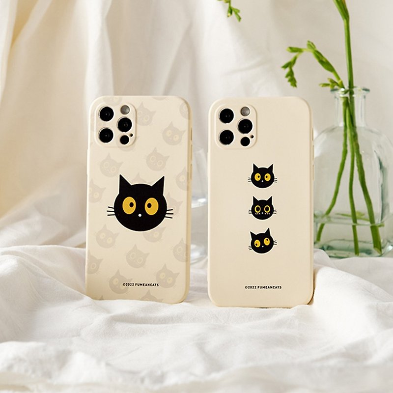 Huang Ama Hello Soso Series All-Inclusive iPhone Case - Phone Cases - Plastic Orange