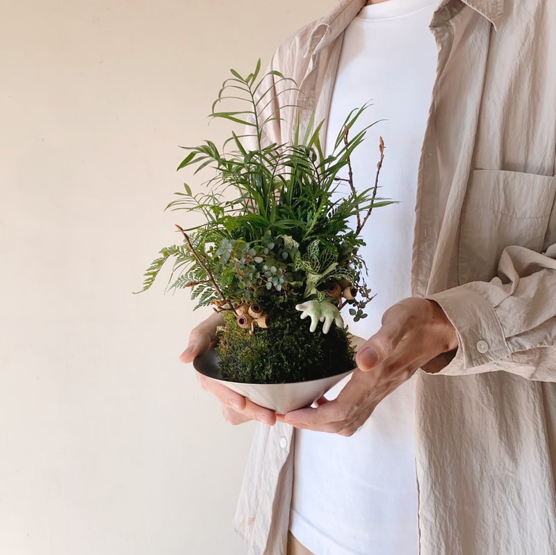 小恐龍的苔球星球 苔球植栽 手作課 - 植栽/花藝 - 植物．花 